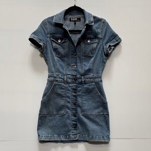 Rewash Blue Denim Romper